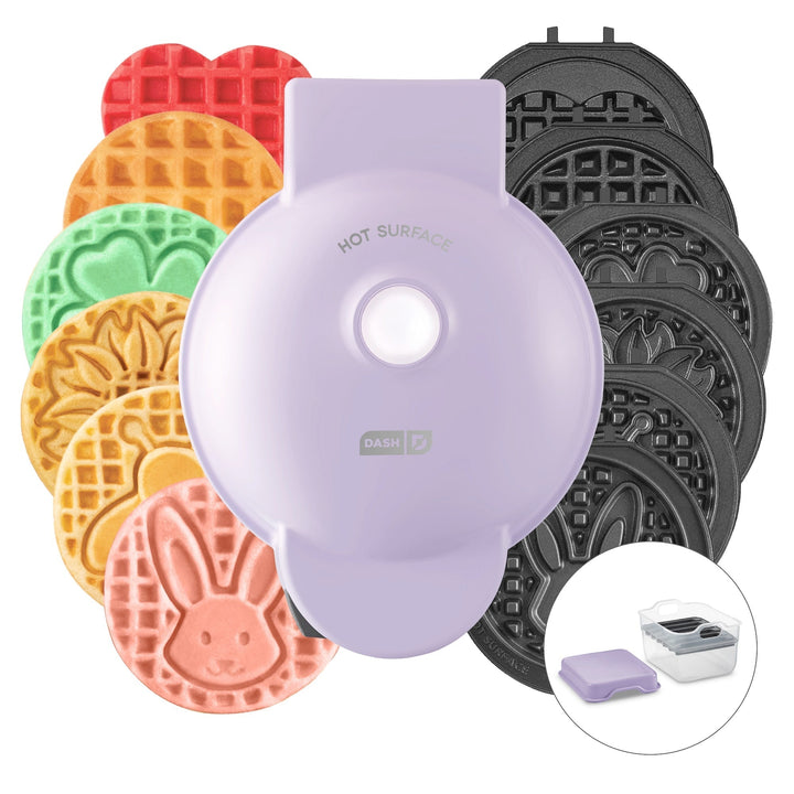 MultiMaker® Mini System with Removable Plates: Waffle & Griddle S4