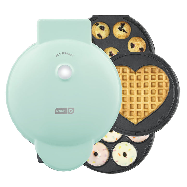 MultiMaker® Treat Maker System: Mini Donut, Mini Cupcake, Heart Waffle N6